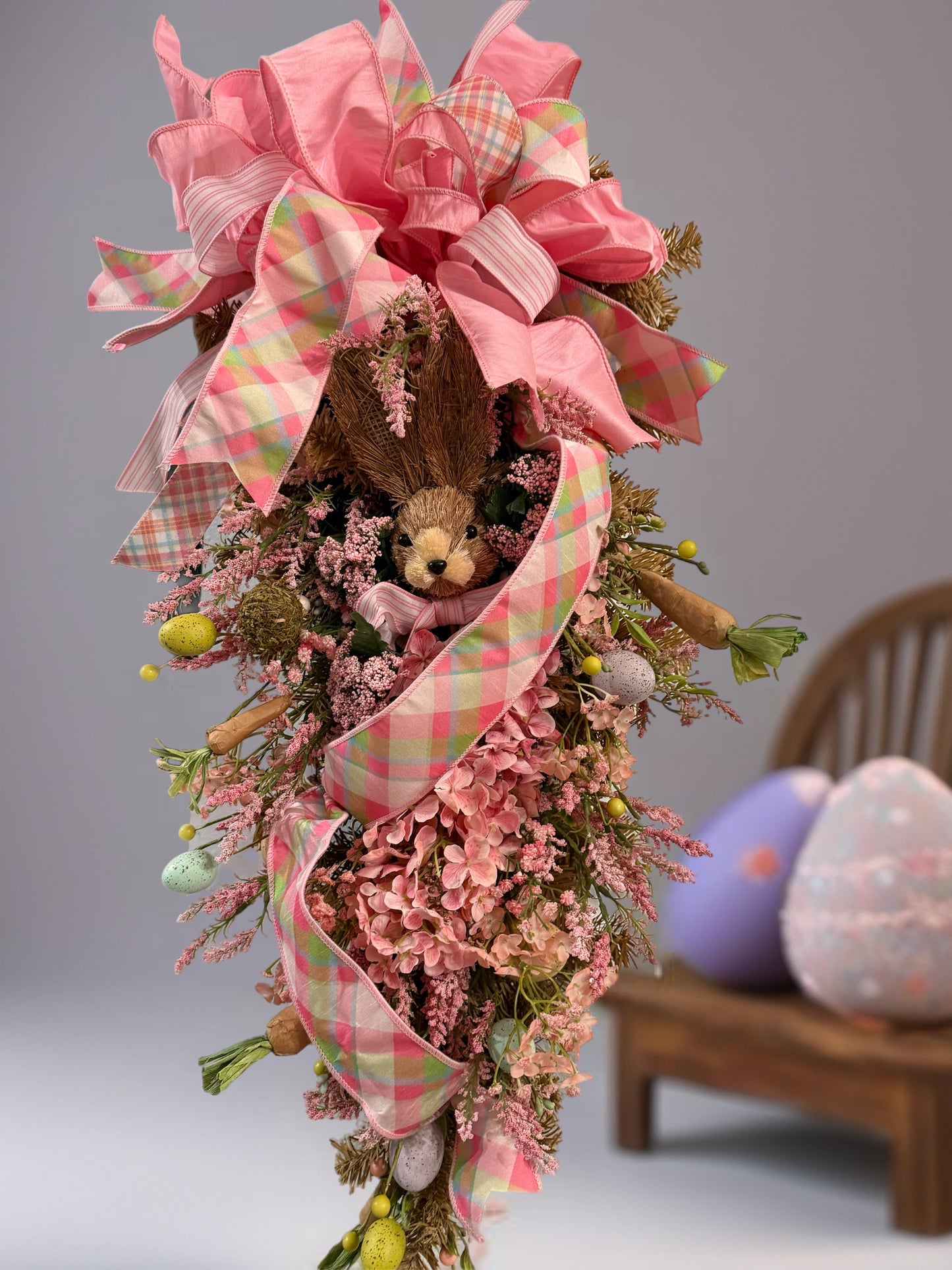 Easter wreath/teardrop