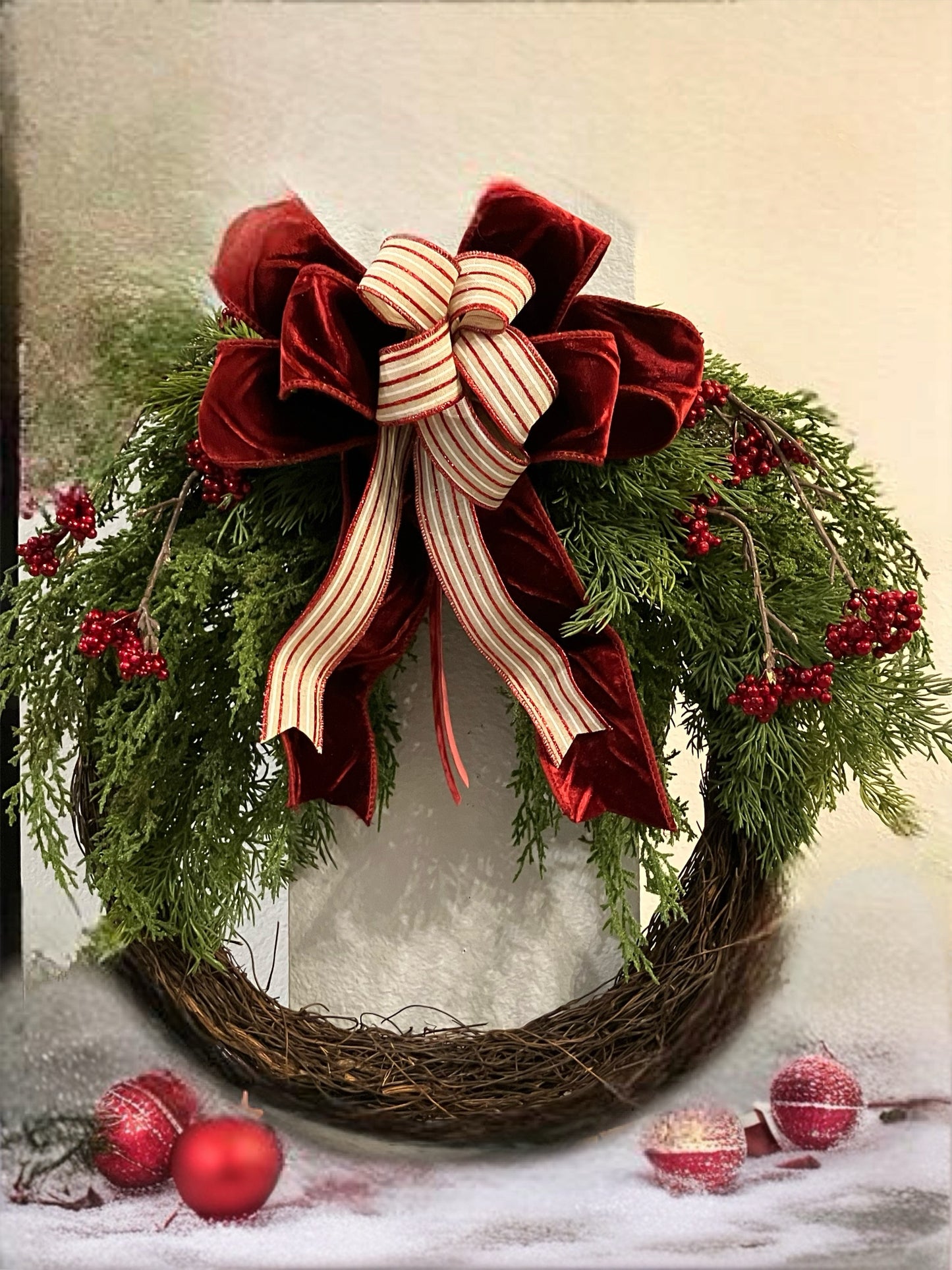 Grape Twine wreath