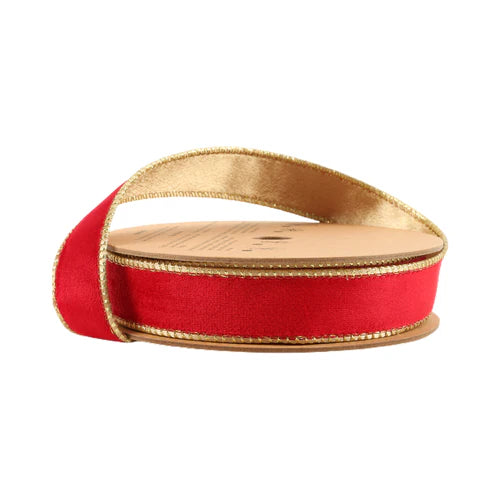 Red Classic Velvet Ribbon