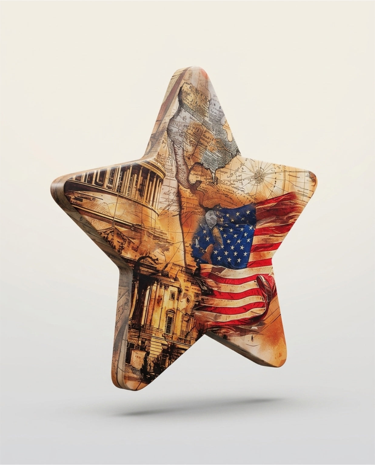 Star double side decor