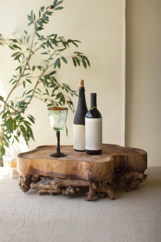 Mulberry Root and Willow Wood Serving Tray (Coming Soon)