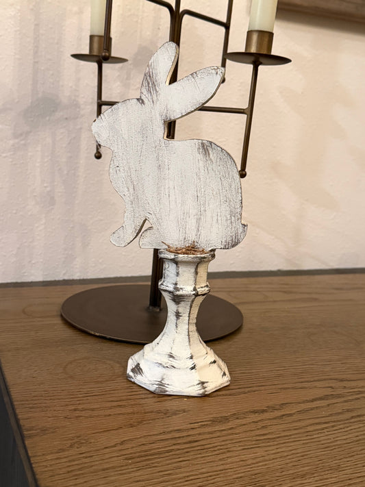 Bunnies (Antique White) Table Top piece