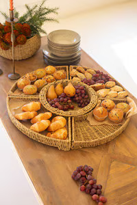 Large Woven Vine Five Piece Round Serving Set (Coming Soon)