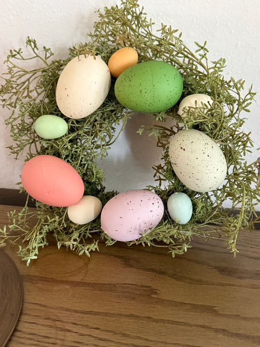 Pillar Candle Wreath