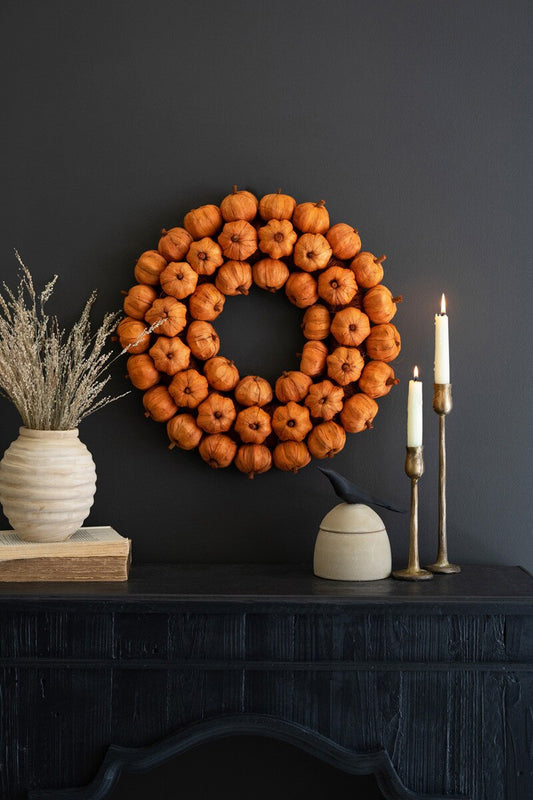 Faux Pumpkin Wreath (Coming Soon)