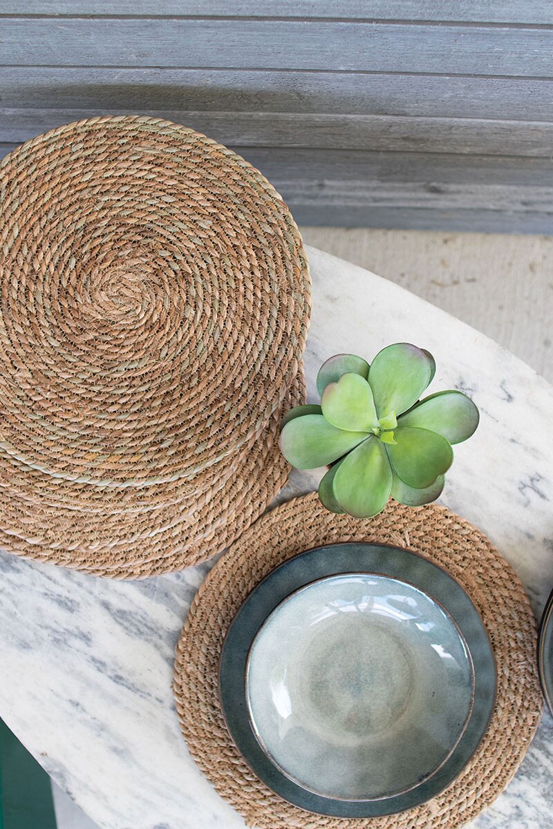 Round Seagrass Placemat (Coming Soon) Available for Pre-Order