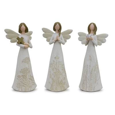 Angel (3 Asst) 8.75"H Resin