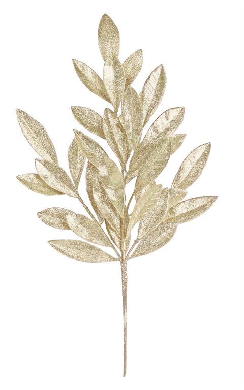Gold Glitter Leafs
