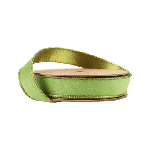 Lime Green Velvet Ribbon