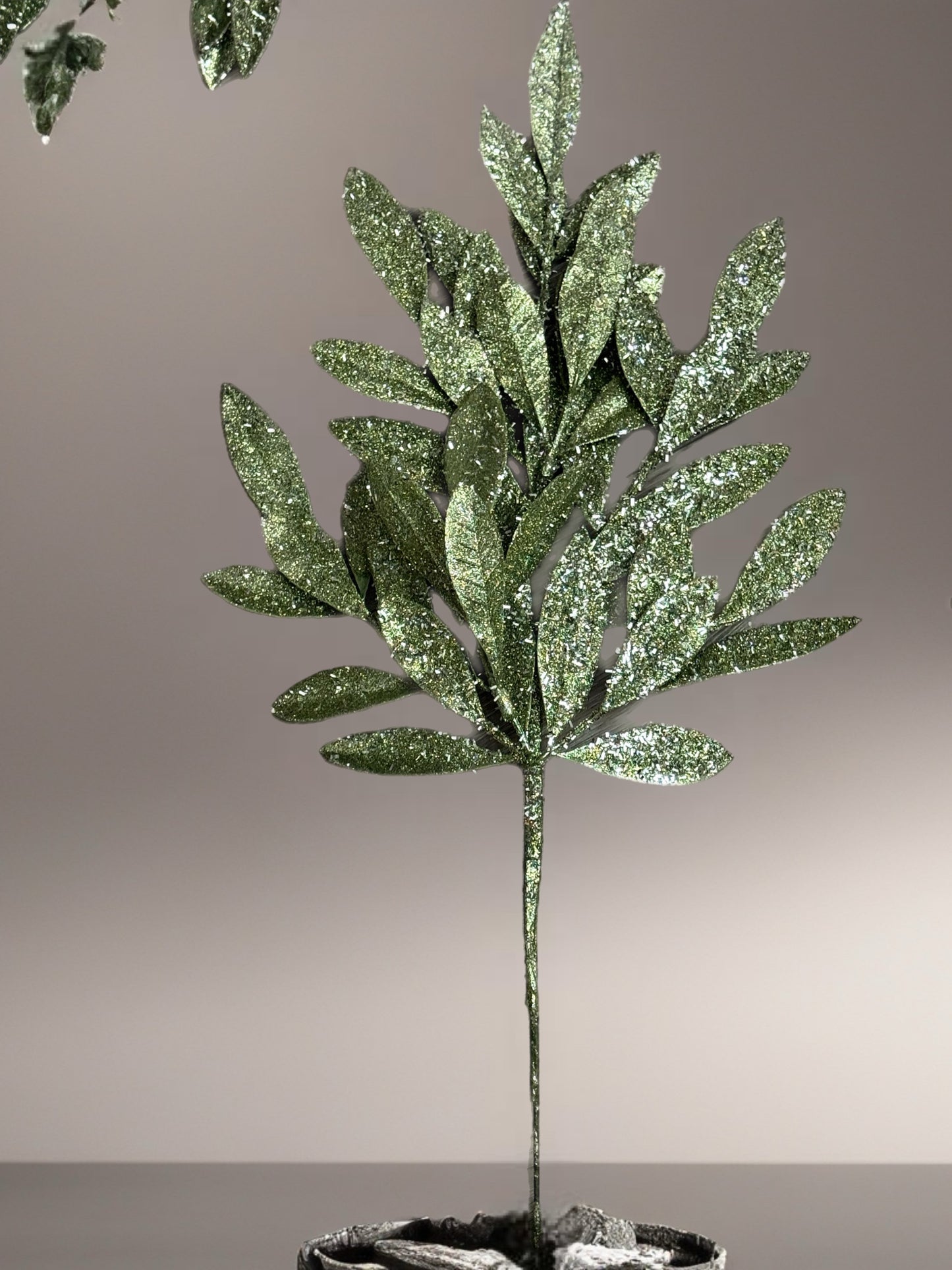 Glitter Leaf Stem