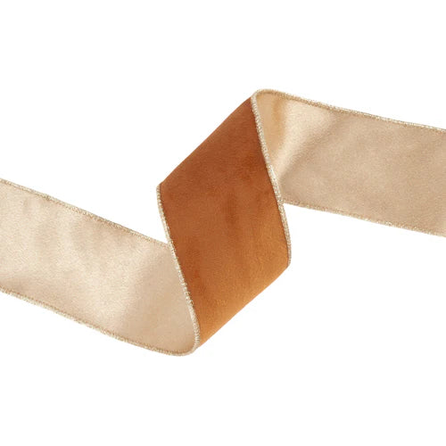 Rust Velvet Ribbon
