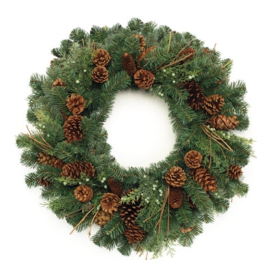 Pine Wreath 32”D Plastic